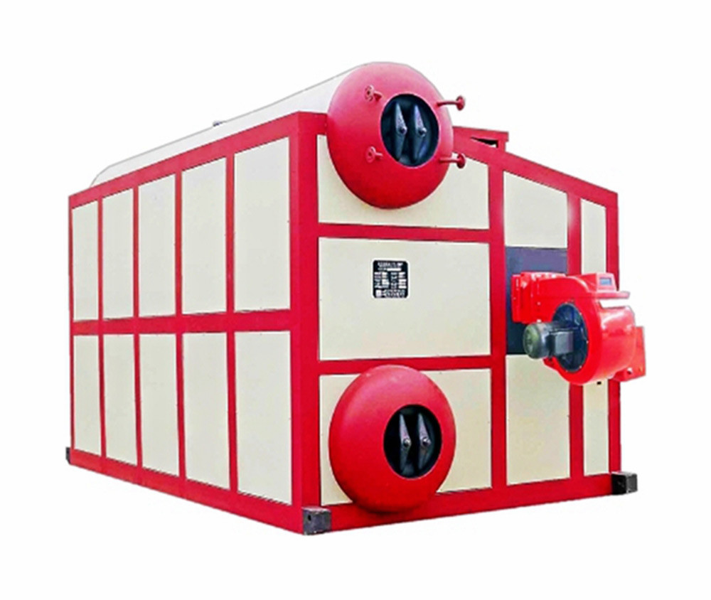 Three Pass Lpg Hot Water Boiler , Natural Gas Hot Water Furnace High Precision